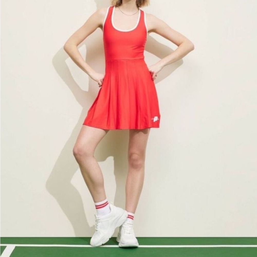 Prince Pickleball Athletic Dress in Red (Size S)